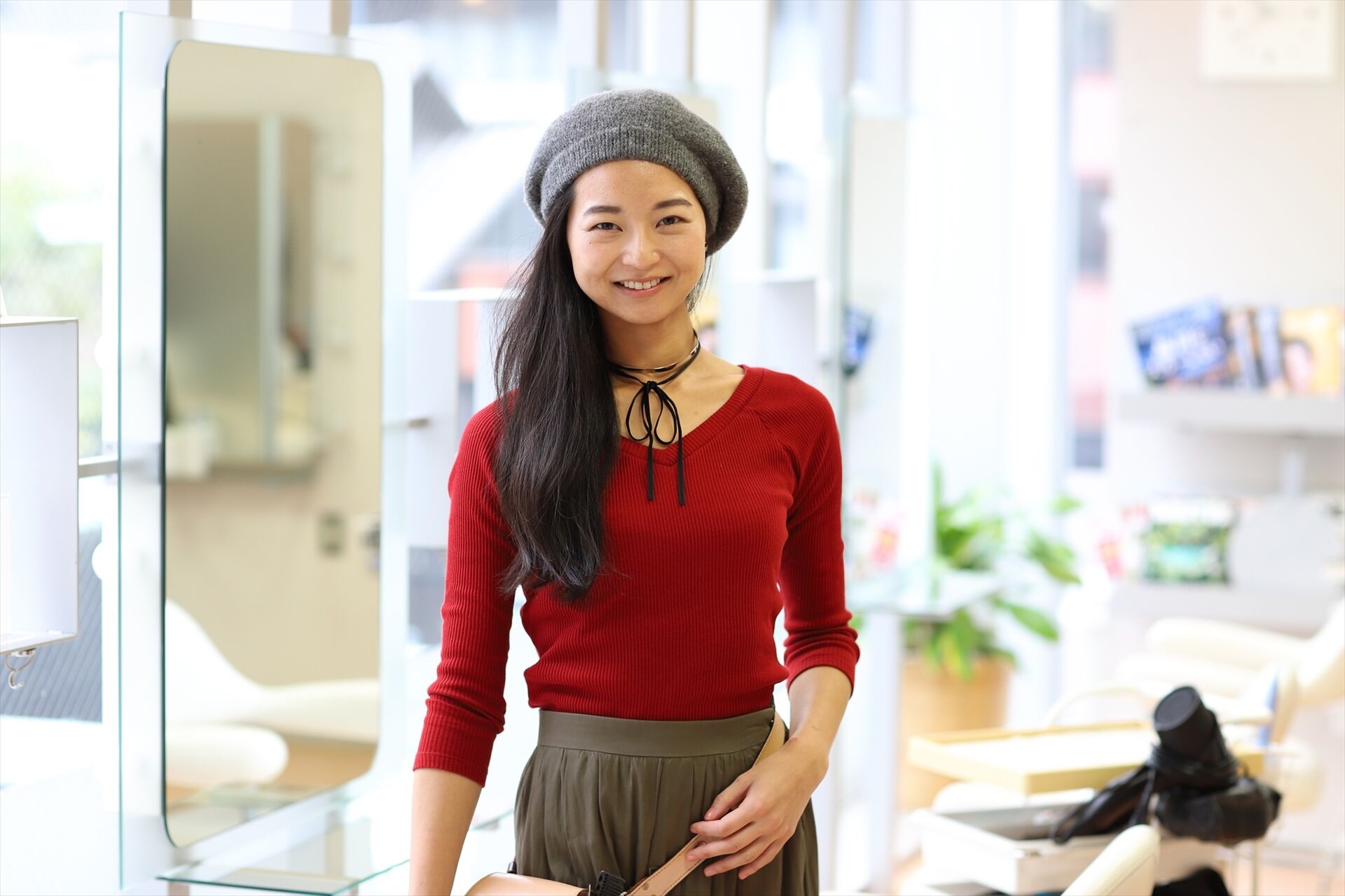 若い女性スタッフ